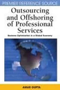 Outsourcing and offshoring of professional services
