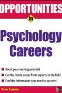 Opportunities in psychology careers