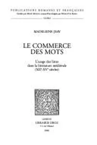Le commerce des mots