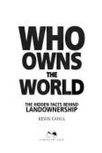 Who owns the world
