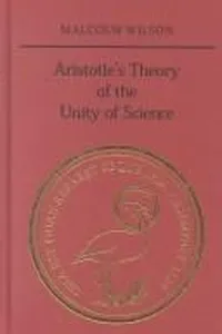 Aristotle's theory of the unity of science
