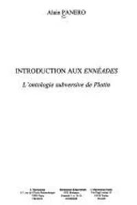 Introduction aux Ennéades