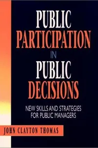 Public participation in public decisions
