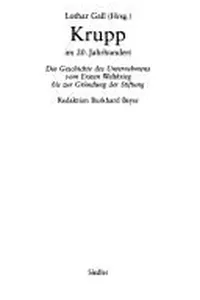 Krupp im 20. Jahrhundert