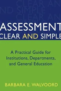 Cover of Assessment clear and simple