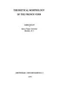 Theoretical morphology of the French verb