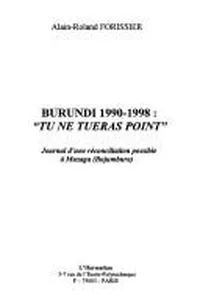 Burundi 1990-1998