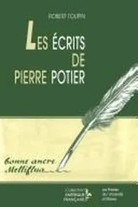Capa de Les écrits de Pierre Potier