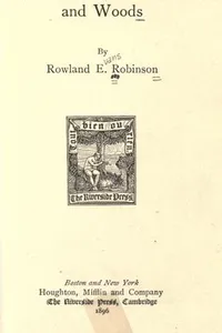 In New England fields and woods