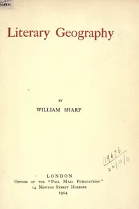 Literary geography