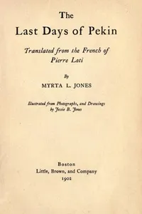 The last days of Pekin