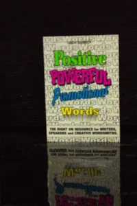 Positive powerful promotional words