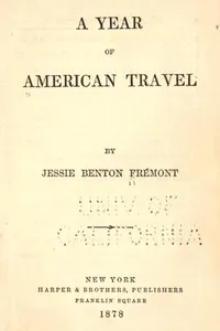 A year of American travel
