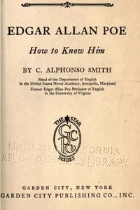 Edgar Allan Poe, how to know him