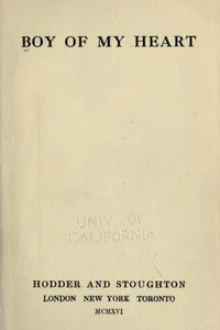 Boy of my heart