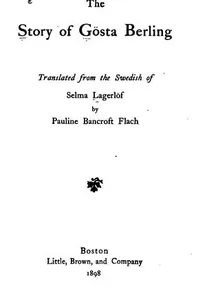 The Story Of Gosta Berling