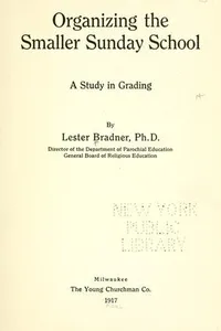 Organizing the smaller Sunday school