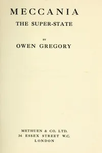 Meccania, the super-state