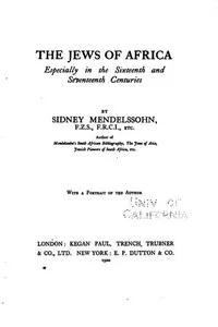 The Jews of Africa