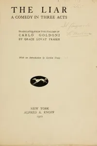 Cover of The liar