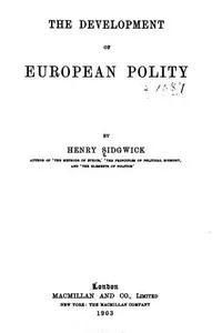 Cover of The development of European polity