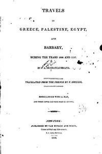 Travels in Greece, Palestine, Egypt, and Barbary, during the years 1806 and 1807
