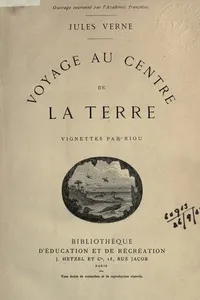 Cover of Voyage au Centre de la Terre by Jules Verne