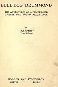 Cover of Bulldog Drummond by H. C. McNeile