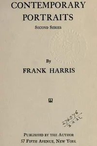 Contemporary portraits