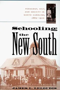 Cover of Schooling the New South