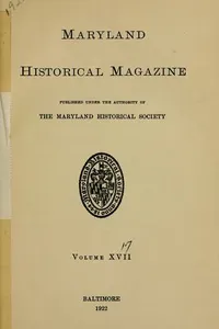 Maryland historical magazine