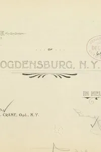Souvenir of Ogdensburg, N.Y. in heliotype