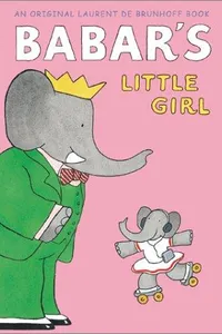 Cover of Babar's little girl by Laurent de Brunhoff