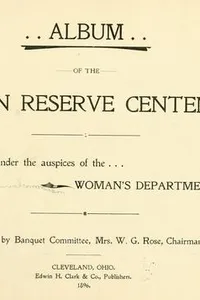 Album of the Western Reserve centennial