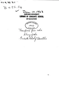 Graded List of Books for Children