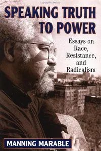 Cover of Speaking truth to power