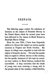 Lectures on the Philosophy and Practice of Slavery: As Exhibited in the Institution of Domestic ...