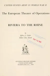 Riviera to the Rhine