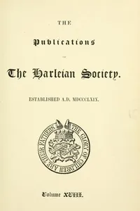 The visitation of Cheshire in the year 1580