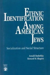 Ethnic identification among American Jews