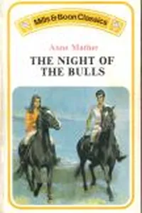 Capa de The Night of the Bulls por Anne Mather