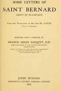 Some letters of Saint Bernard, abbot of Clairvaux