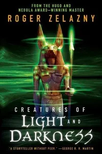 Capa de Creatures of light and darkness por Roger Zelazny