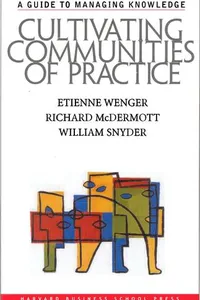 Cultivating communities of practice