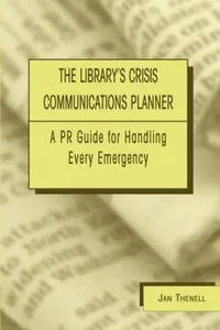 The library's crisis communications planner