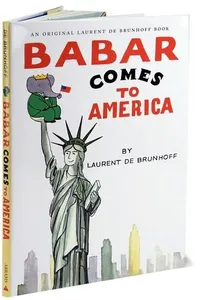 Cover of Babar en Amérique by Laurent de Brunhoff