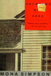 Cover of Anywhere but here by Mona Simpson