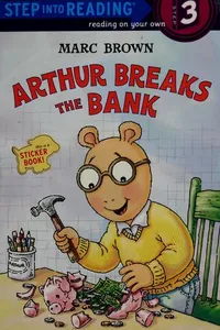 Cover of Arthur breaks the bank by Marc Brown