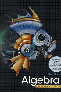 Prentice Hall Algebra 1