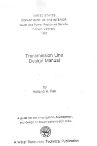 Transmission line design manual